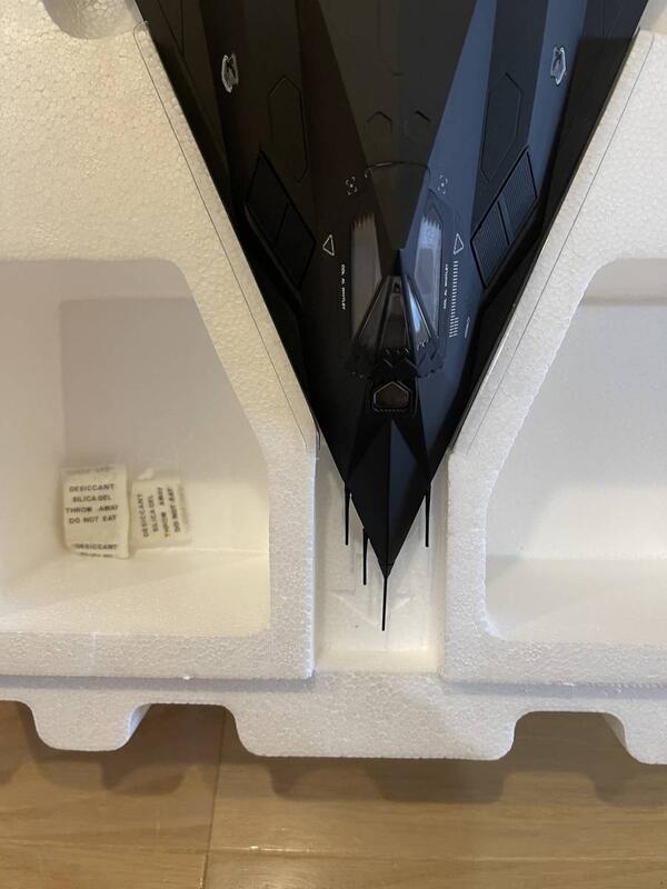 ARMOUR FRANKLIN MINT 1/48 F-117 FURTIF U.S.A.F.  SCORPION 3 BLACK BUNNY  MINT