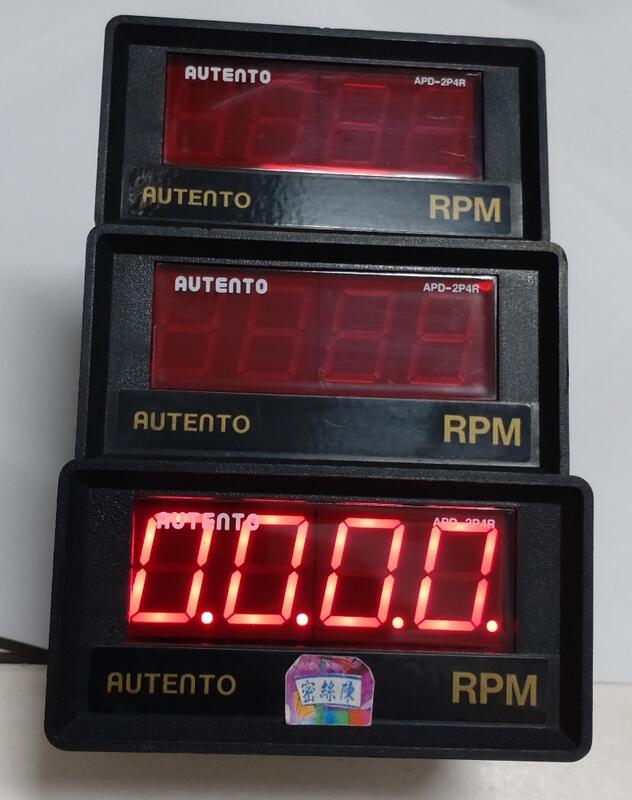 Apd Rpm 🌞 APD-2P4R 數字式設定 RPM 轉速表 AUTENTO 天弘 LED大字幕顯示 NPN AC110/220V | 露天市集 | 全台 ...