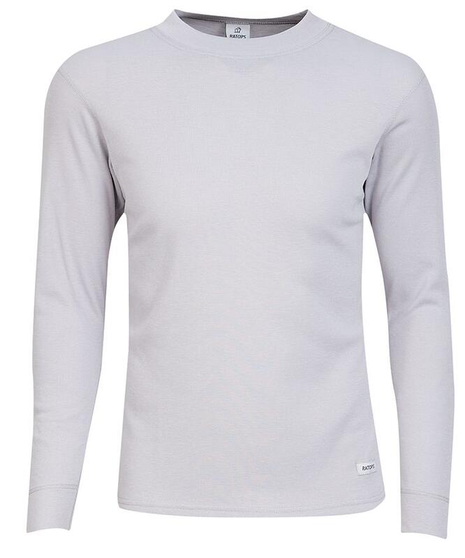 【瑞多仕RATOPS】男Thermolite長刷毛保暖內衣DB4634淺泥.發熱衣褲衛生衣/內搭衣中空纖維/吸濕排快乾