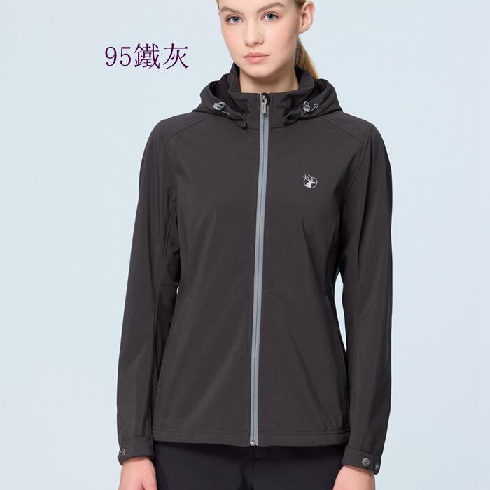 【WILDLAND荒野】女彈性防風超潑機能輕量外套W2901 輕量內刷毛/防風防潑水外套/軟殼登山外套/野雁戶外