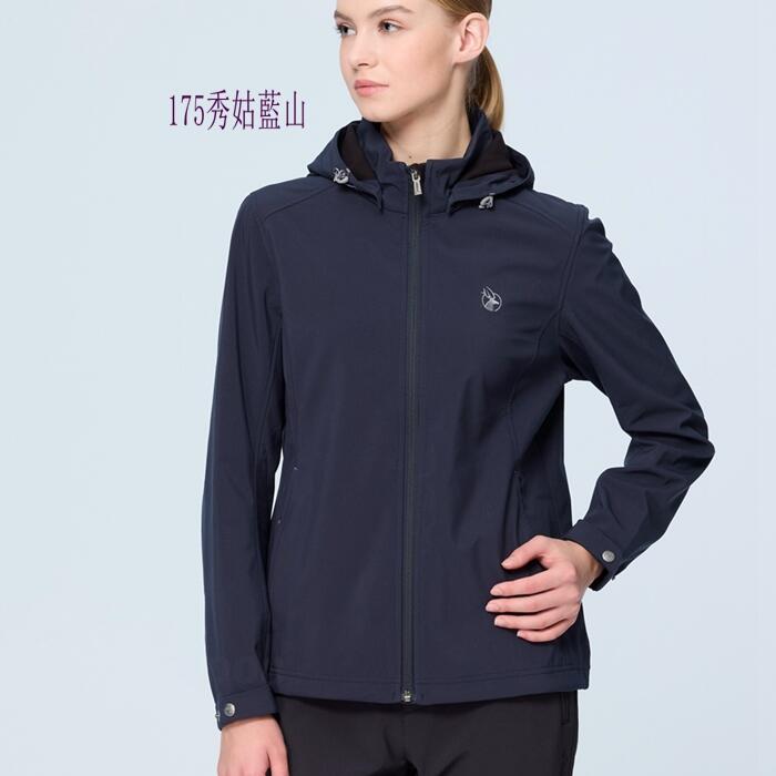 【WILDLAND荒野】女彈性防風超潑機能輕量外套W2901 輕量內刷毛/防風防潑水外套/軟殼登山外套/野雁戶外