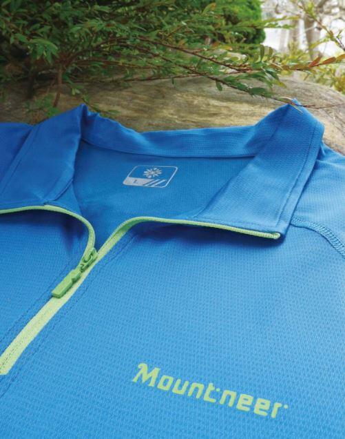 多件優惠【Mountneer山林】 女膠原蛋白長袖排汗衣 41P42/春夏款薄長袖防曬衣/透氣快乾/抗UV/登山/野雁