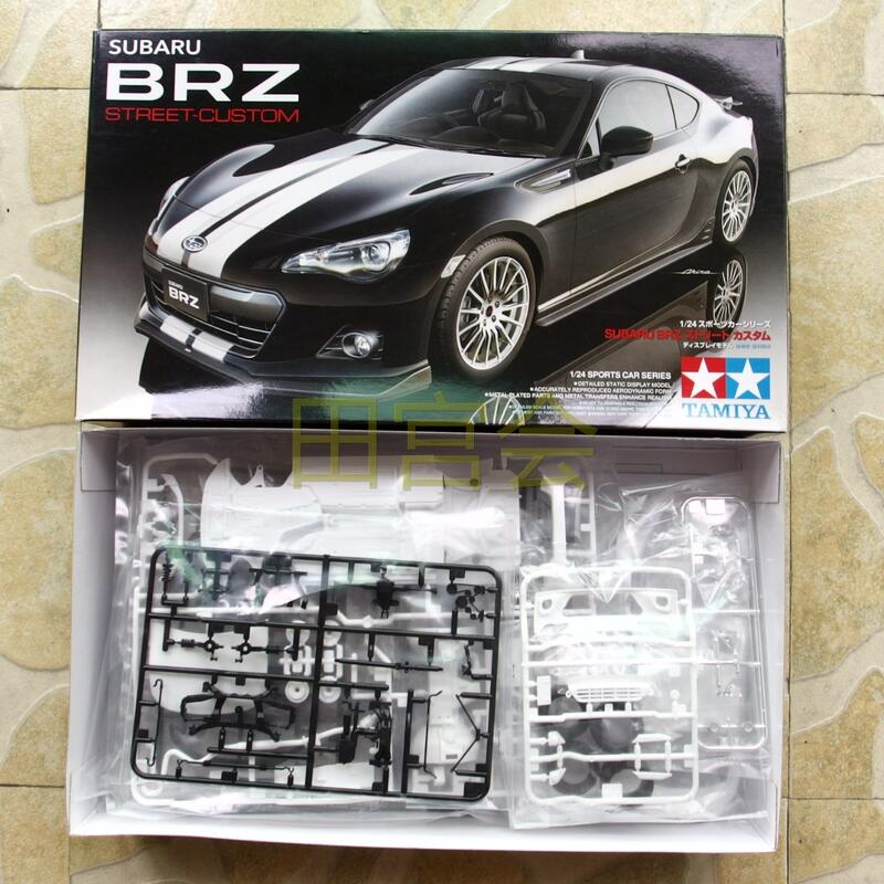 新品上市】田宮24336靜態車1/24 斯巴魯SUBARU BRZ Street Custom模型車