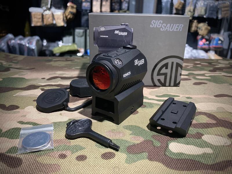 ✪義勇兵生存遊戲專賣-SIG ROMEO 5 1*20mm 2MOA RED DOT 真品內紅點 快瞄 瞄具