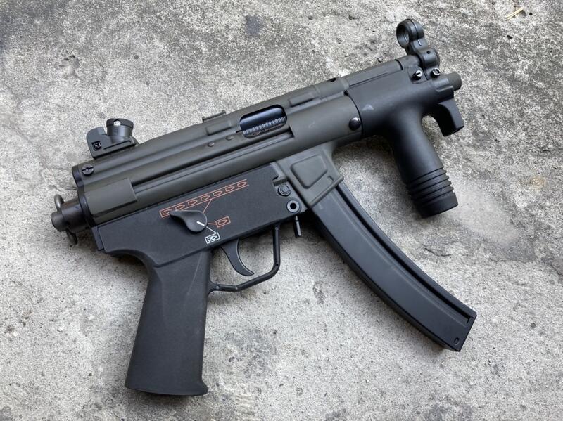 ✪義勇兵生存遊戲專賣- BOLT MP5K EBB 後座力 電動槍 衝鋒槍 鋼製槍身 磷酸鹽表面處理