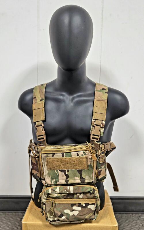 ✪義勇兵生存遊戲專賣- D3CRM 戰術胸掛 戰術背心