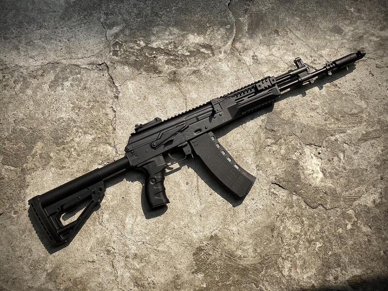 ✪義勇兵生存遊戲專賣- ARCTURUS AK12 AEG電動槍 微動開關+鋼製精密管+雙彈匣 ATAK12