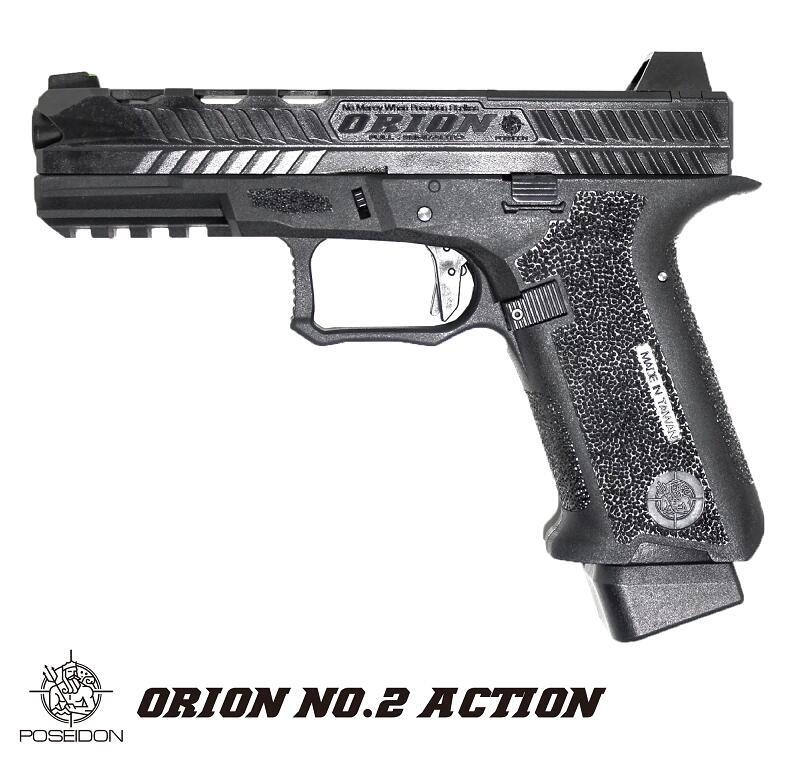 ✪義勇兵生存遊戲專賣- POSEIDON 海神 Orion 2號 Action 行動版 瓦斯手槍 GBB