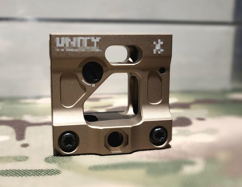 ✪義勇兵生存遊戲專賣- 類Unity風格 FAST Micro Mount T1 T2 內紅點 增高座