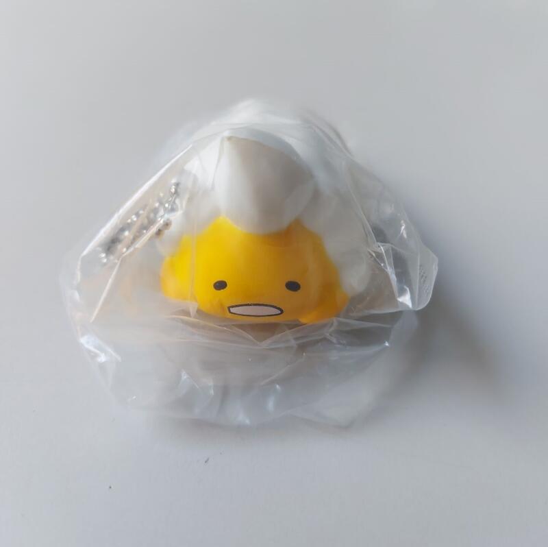 BOX1 櫃 ： 2015 GUDETAMA 軟軟的吉祥物 蛋黃哥 蛋白霜(軟) 吊飾 扭蛋