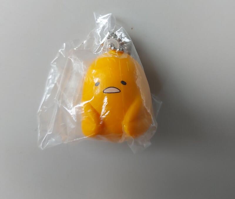 BOX1 櫃 ： 2015 GUDETAMA 軟軟的吉祥物 蛋黃哥 KOTEN 擊敗它 軟吊飾 扭蛋