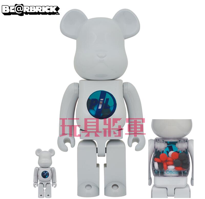 玩具將軍】現貨BE@RBRICK PIL CHROME 白藥丸100% + 400% 500% | 露天市集| 全台最大的網路購物市集