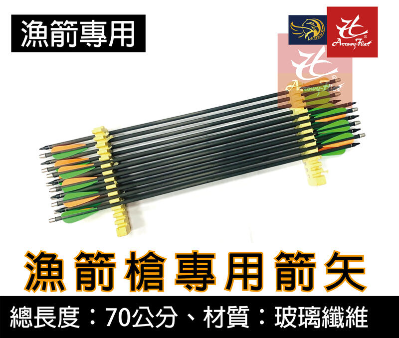 昊克-騎翼 漁箭槍專用箭矢 漁箭 魚箭 弓箭 玻纖箭 碳纖維 | 露天市集 | 全台最大的網路購物市集