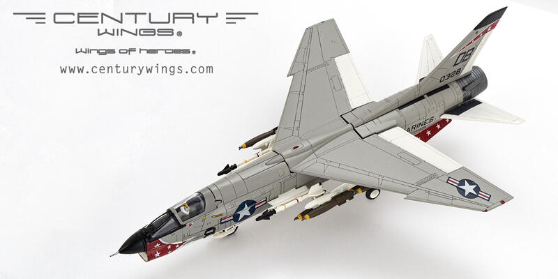 《IHL》Century Wings 1:72 美國海軍陸戰隊 F-8E VMFA-235 *正常版* CW001644