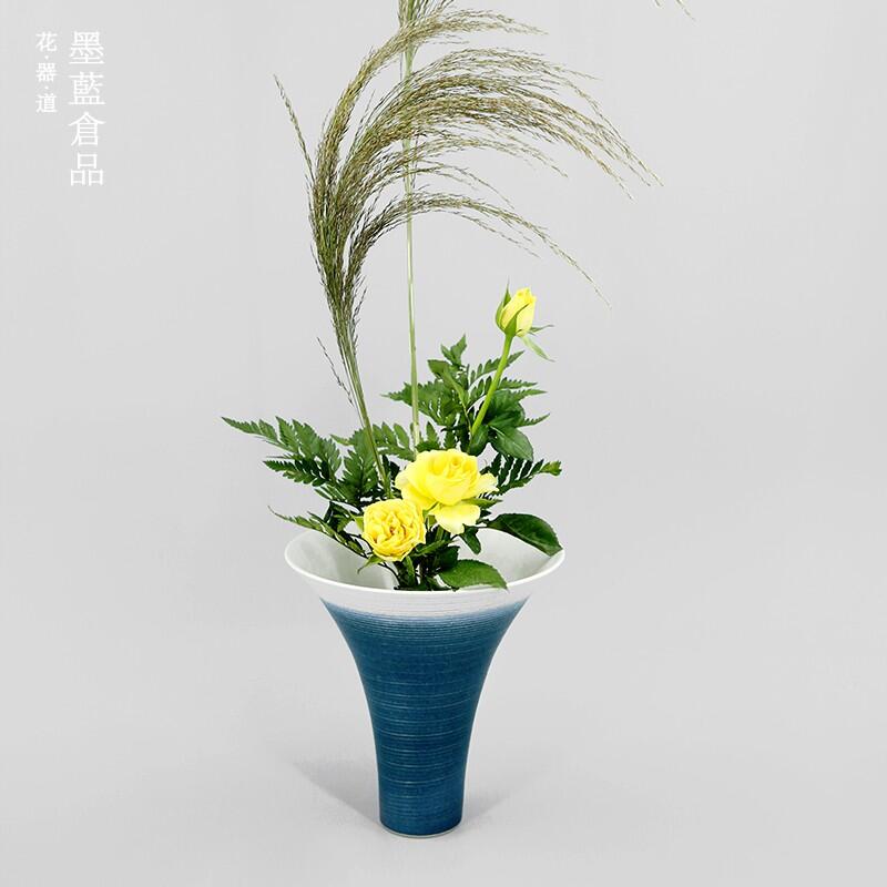 公式の池坊 生け花 自由花 花瓶 華道 生花 草月 花器 花瓶