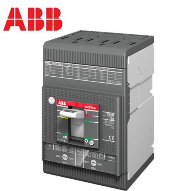 ABB塑殼配電保護斷路器XT2L160 TMD12.5-125 FF 3P