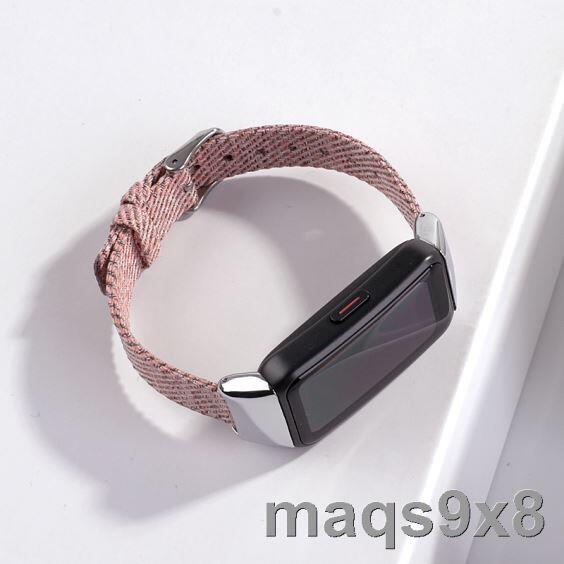 適用華為手環6/6Pro錶帶華為手環6 NFC腕帶智能運動手環帶版華為榮耀手環6六代Pro創意個性男女潮非原裝